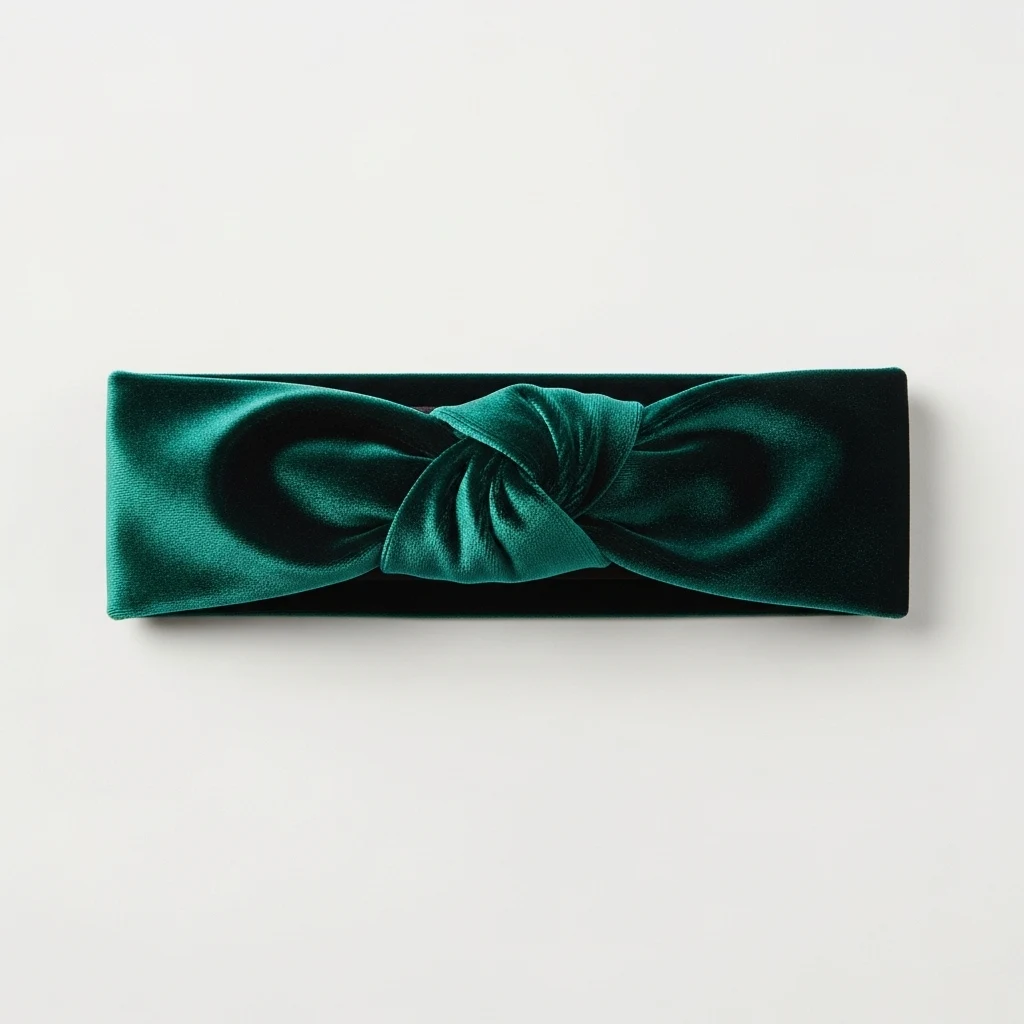 Anthropologie Velvet Headband image 3