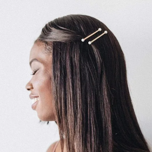 Kitsch Pearl Bobby Pins image 3