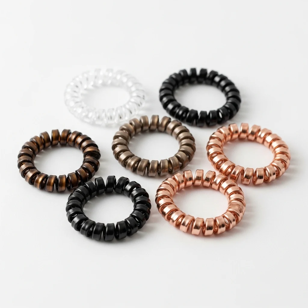 Kitsch Spiral Hair Ties image 3